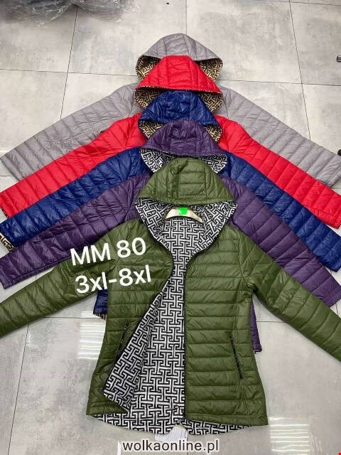 Kurtka wiosena damskie MM80 1 kolor 3XL-8XL (towar china)