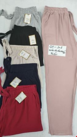 Spodnie dresowe damska china QF-308 Mix kolor XL-6XL