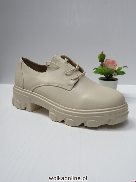 Półbuty Damskie 6550-PU BEIGE 36-41