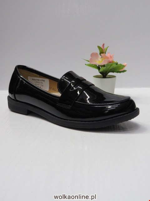 Półbuty Damskie LP662 BLACK 36-41