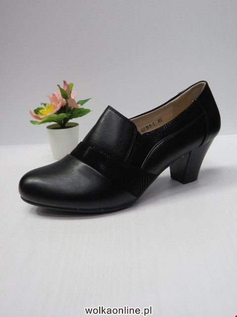 Czółenka Damskie Q7151-1 BLACK 36-41