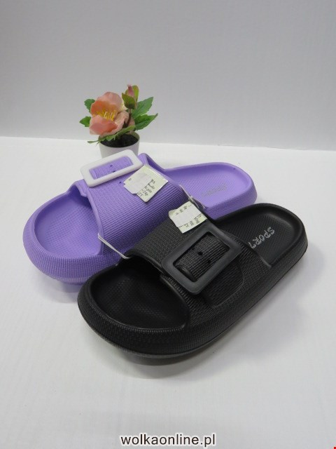 Klapki Damskie A240-2 BLACK/PURPLE/PINK/BEIGE 36-41