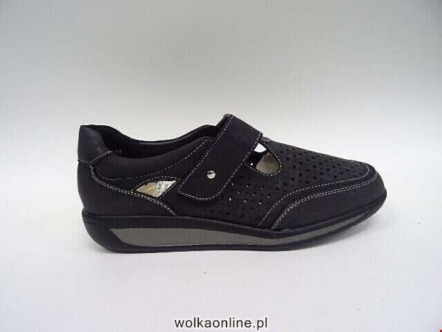 Półbuty Damskie 61562 BLACK 36-41