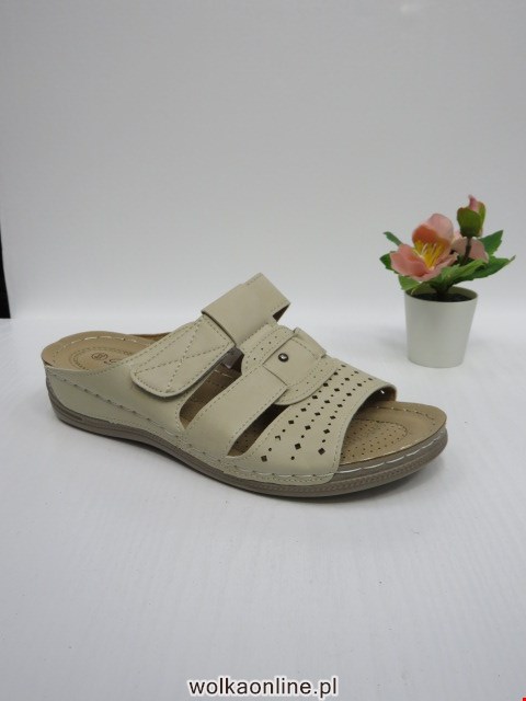 Klapki Damskie 92080-4 BEIGE 36-42