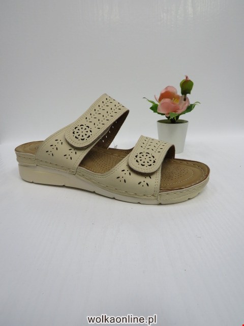 Klapki Damskie 1107 BEIGE 36-41