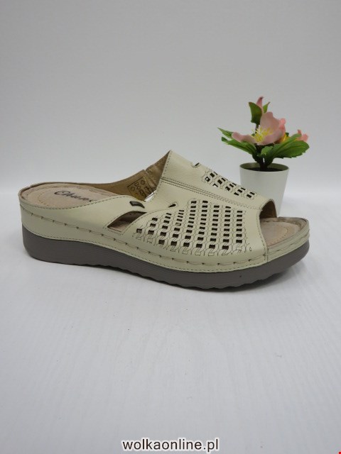 Klapki Damskie W515-7 BEIGE 36-42