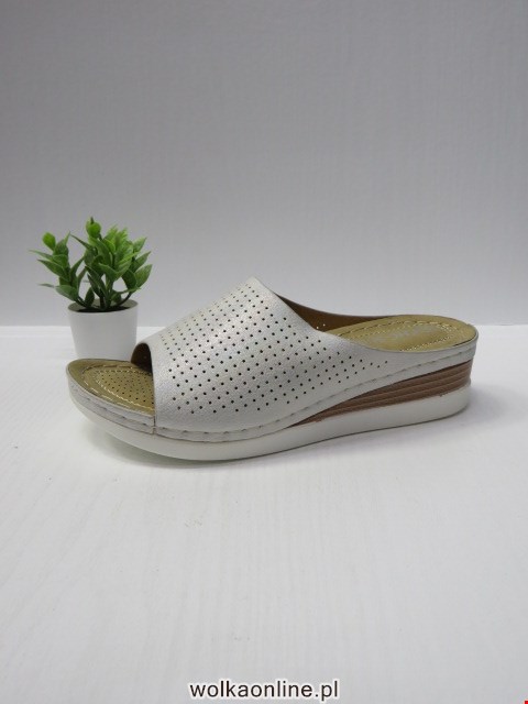 Klapki Damskie N22-881 SILVER 36-41