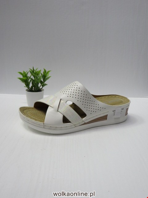 Klapki Damskie N22-882 WHITE 36-41