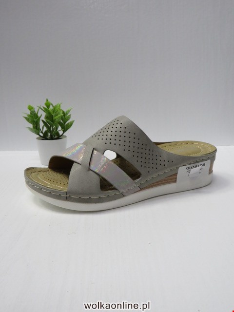 Klapki Damskie N22-882 GREY 36-41