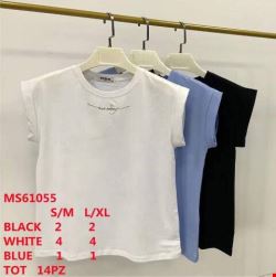 Bluzka damskie MS61055 Mix kolor S/M-L/XL