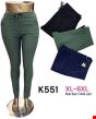 Spodnie damskie K551 Mix kolor XL-6XL 1