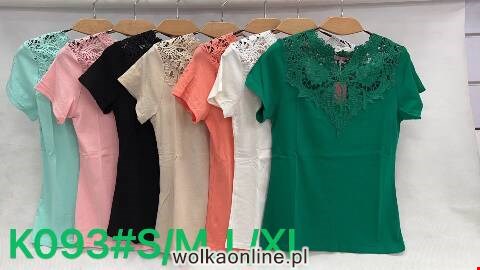 Bluzka damskie K093 Mix kolor S/M-L/XL