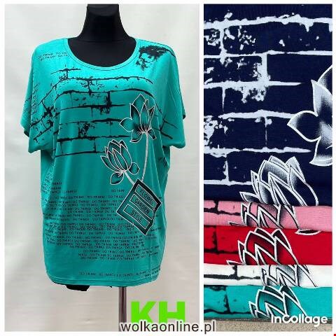 Bluzka damskie 2304 Mix kolor L-3XL