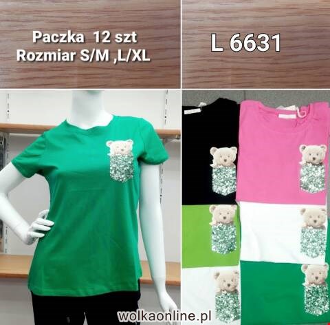 Bluzka damskie L6631 Mix kolor S/M-L/XL