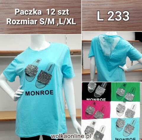 Bluzka damskie L233 Mix kolor S/M-L/XL