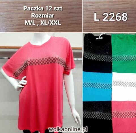 Bluzka damskie L2268 Mix kolor M-2XL