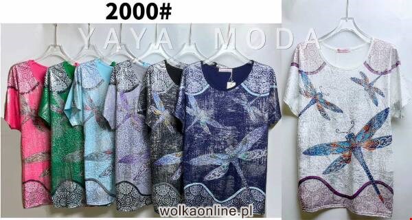 Bluzka damskie 2000 Mix kolor S/M-L/XL