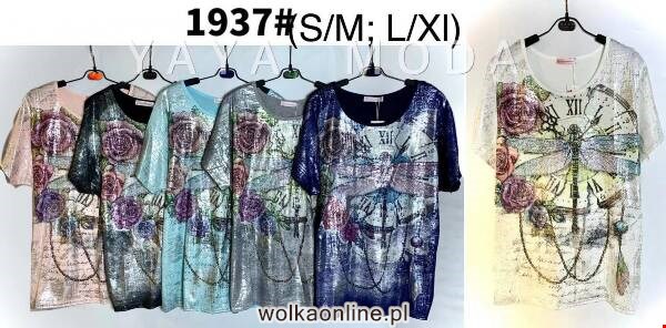 Bluzka damskie 1937 Mix kolor S/M-L/XL