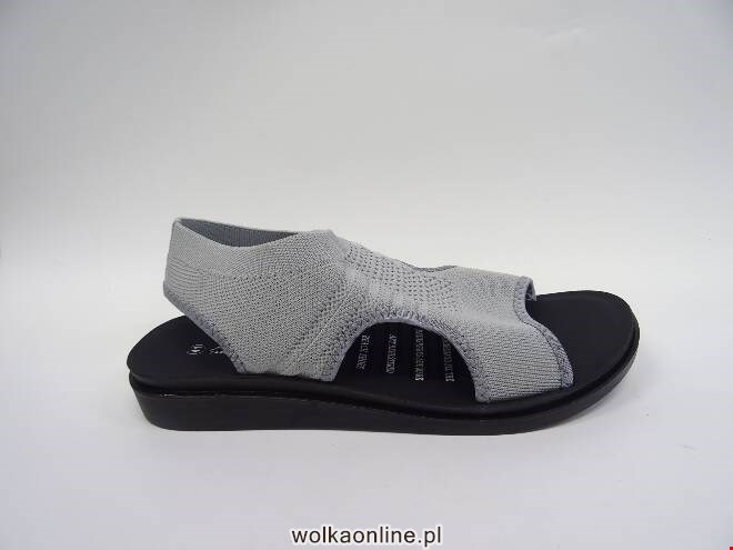 Sandały damskie 6056-2 GREY 36-41