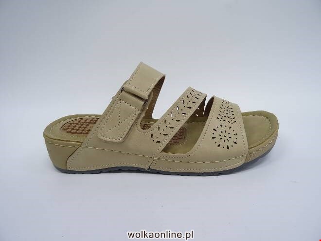 Klapki Damskie B0234 BEIGE 36-41