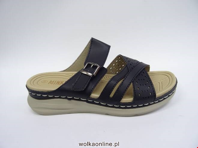 Klapki Damskie B0236 BLACK 36-41