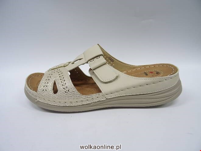 Klapki Damskie CC2226 BEIGE 36-42