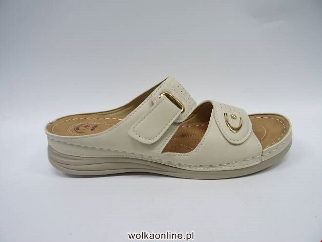 Klapki Damskie CC2229 BEIGE 36-42