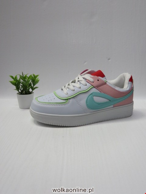 Sportowe Damskie DN89-2 WHITE/PINK/BLUE 36-41