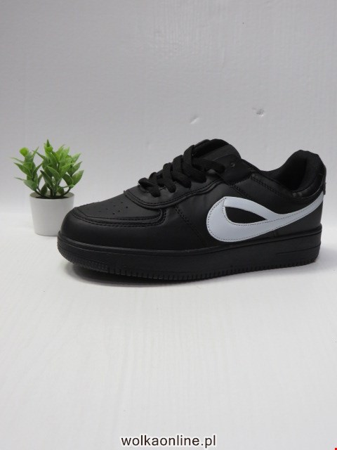 Sportowe Damskie DN89-7 ALL BLACK/WHITE 36-41