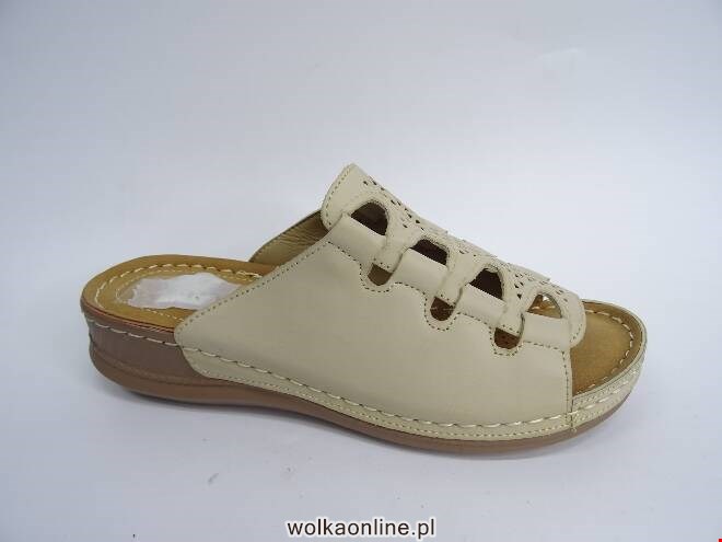 Klapki Damskie 6927-1 BEIGE 36-41