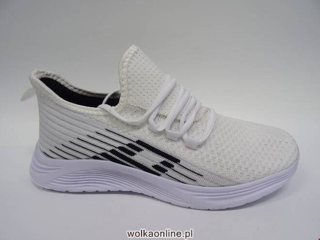 Sportowe męskie HL19022 WHITE/BLACK 41-46