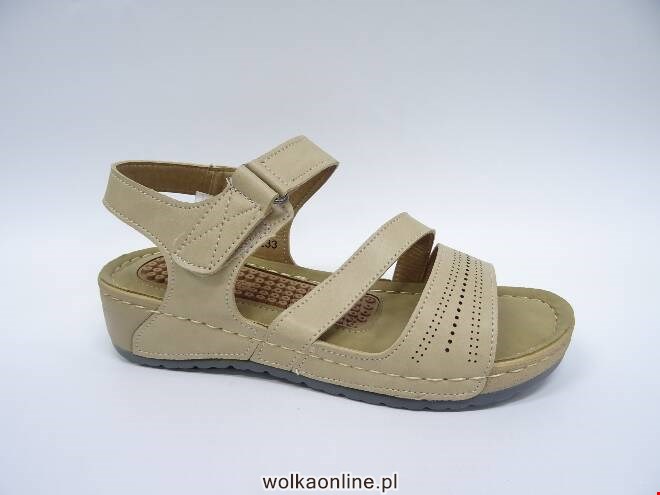 Sandały damskie B0233 BEIGE 36-41