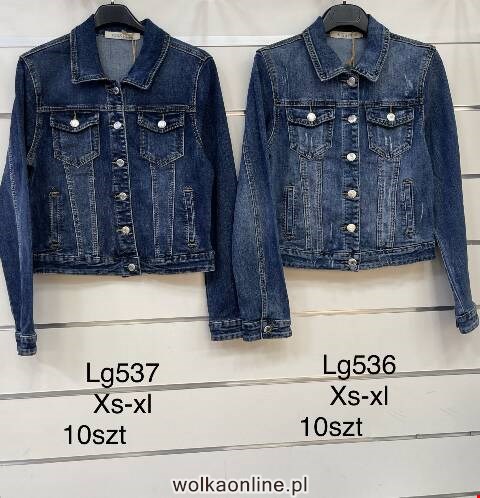 Kurtka jeansowa Damskie LG537 1 kolor XS-XL