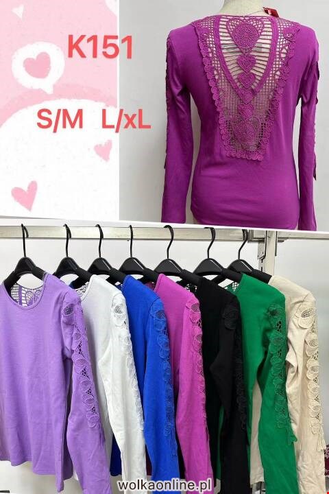 Sweter damskie K151 Mix kolor S/M-L/XL