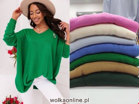 Sweter danmskie 9679 Mix kolor Standard (Towar Tureckie)