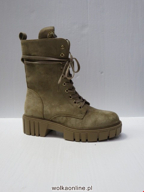 Botki Damskie DA103 KHAKI 36-41