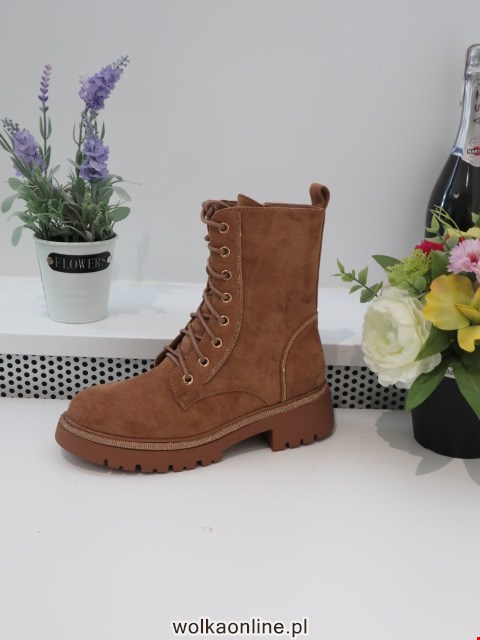 Botki Damskie 9516A CAMEL 36-41