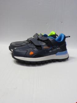 Buty Sportowe Dziecięce S806-2 BLACK/D.GREY/D.BLUE 31-36