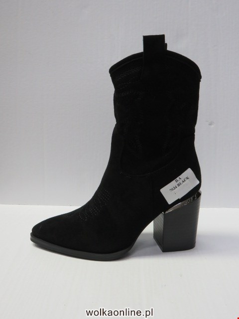 Botki Damskie 7034 BLACK 36-41