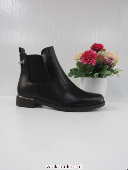 Botki Damskie SA126 BLACK 36-41 OCIEPLANE