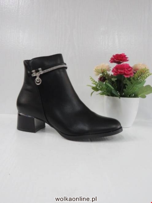 Botki Damskie SA108 BLACK 36-41