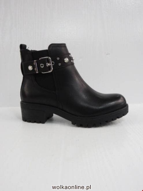 Botki Damskie W1457 BLACK 36-41