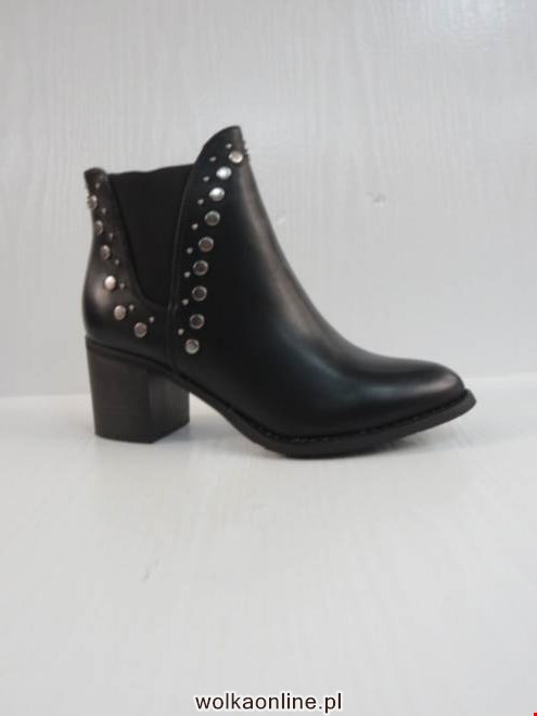 Botki Damskie W2193 BLACK 36-41