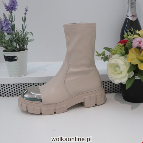 Botki Damskie 2023N29 BEIGE 36-41