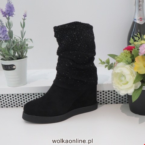 Botki Damskie R605 BLACK 36-41