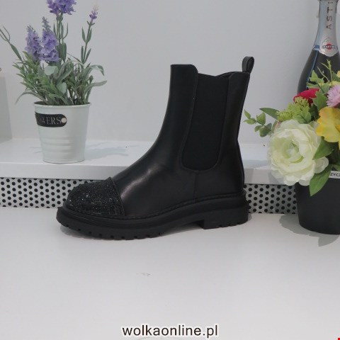 Botki Damskie 5182-6A BLACK 36-41