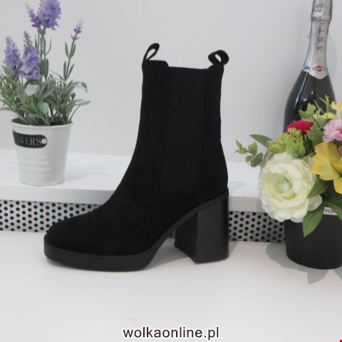 Botki Damskie 8600 BLACK 36-41