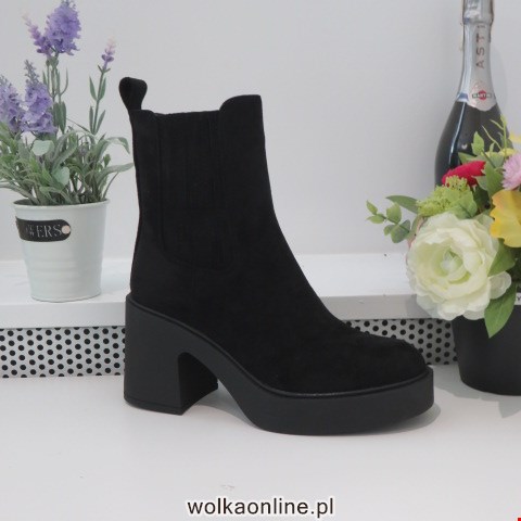 Botki Damskie 9527 BLACK 36-41