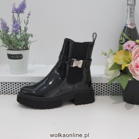 Botki Damskie 168-519 BLACK PU 36-41