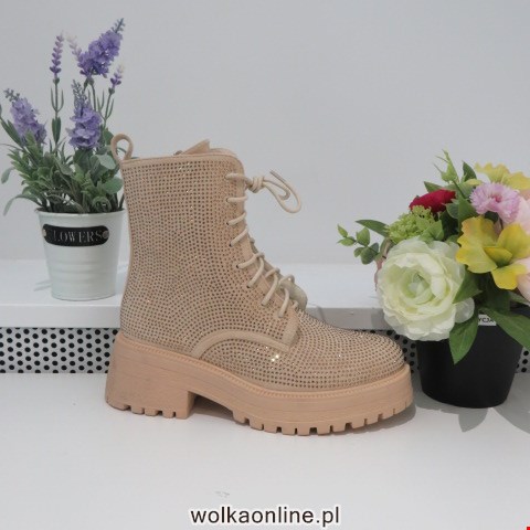 Botki Damskie 8655 BEIGE 36-41